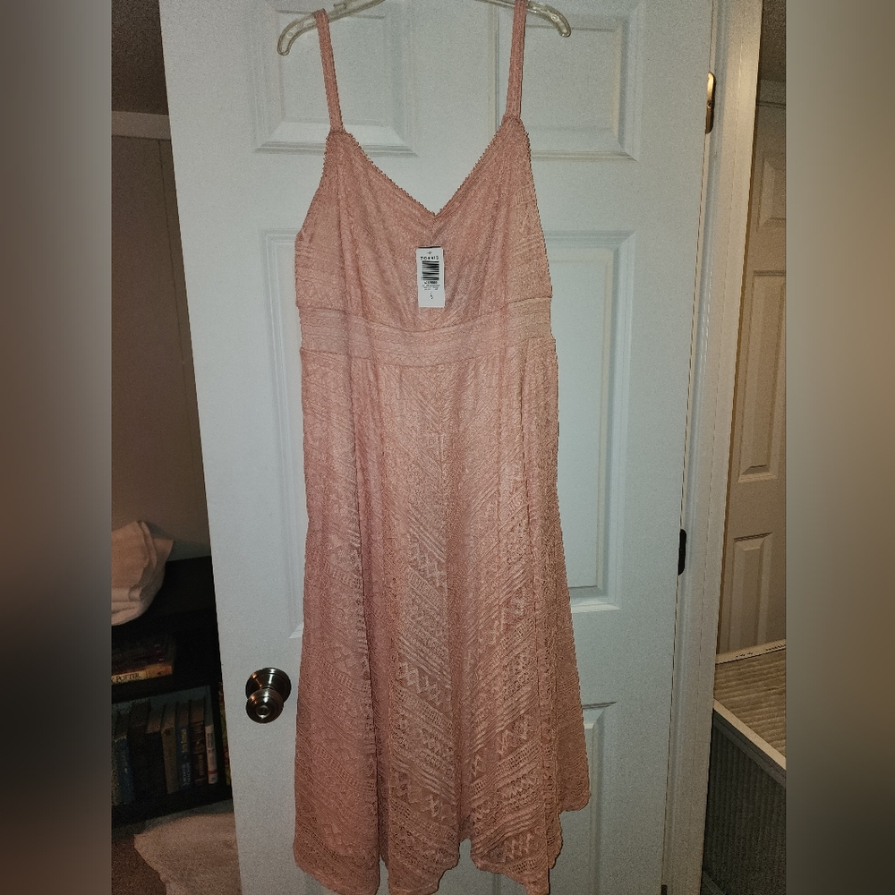 Torrid Lace Midi Dress